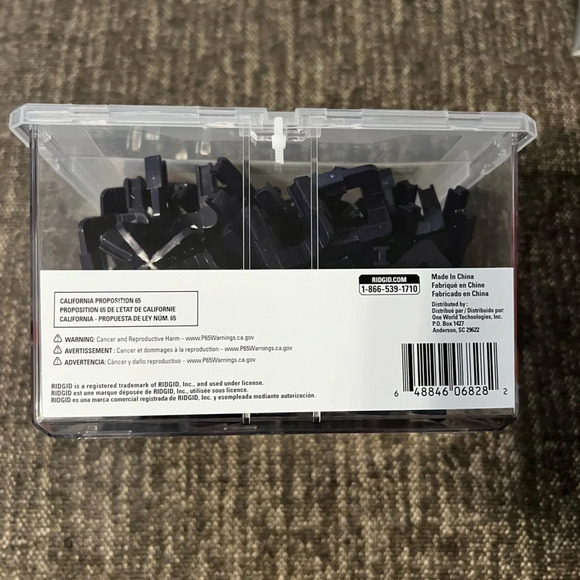 NIB 100 Ridgid 1/8” & 1/4” Tile Spacers - Picture 2 of 4